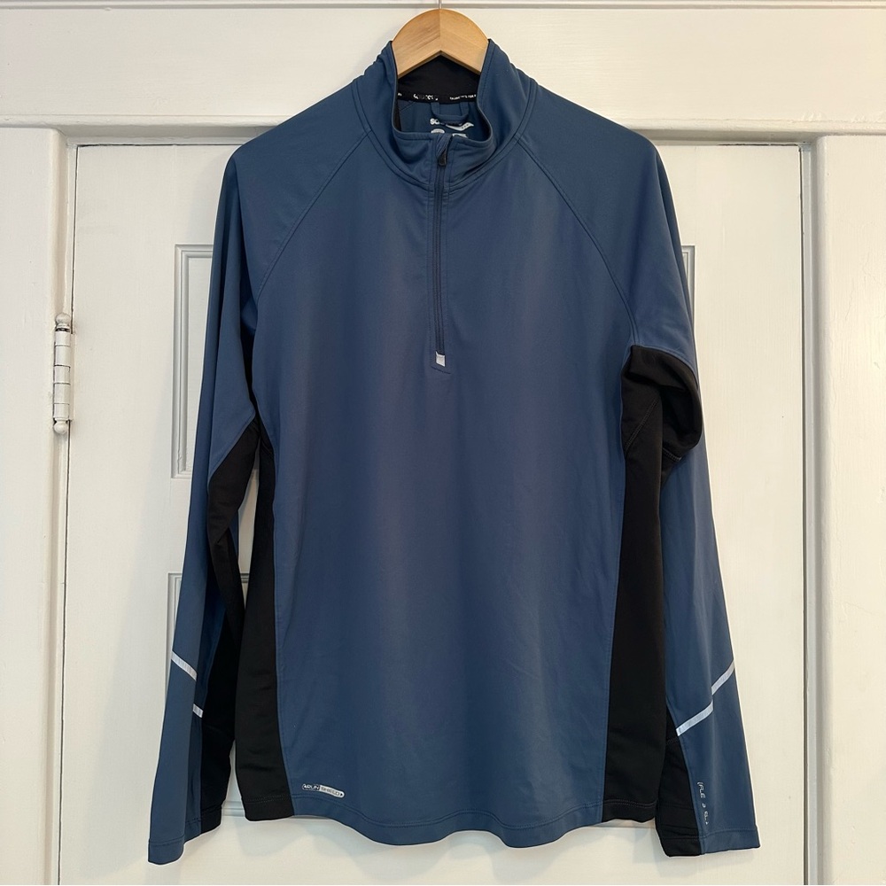 Saucony Navy and Black Performance Jacket